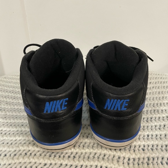 Nike Capri Mid Black/Blue Sneakers Men’s SIZE 10 407983-063 - Picture 2 of 7